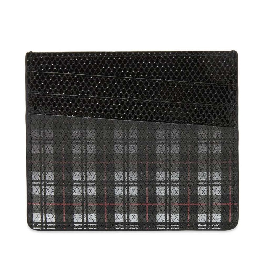 Accessories * | Maison Margiela Check Card Holder