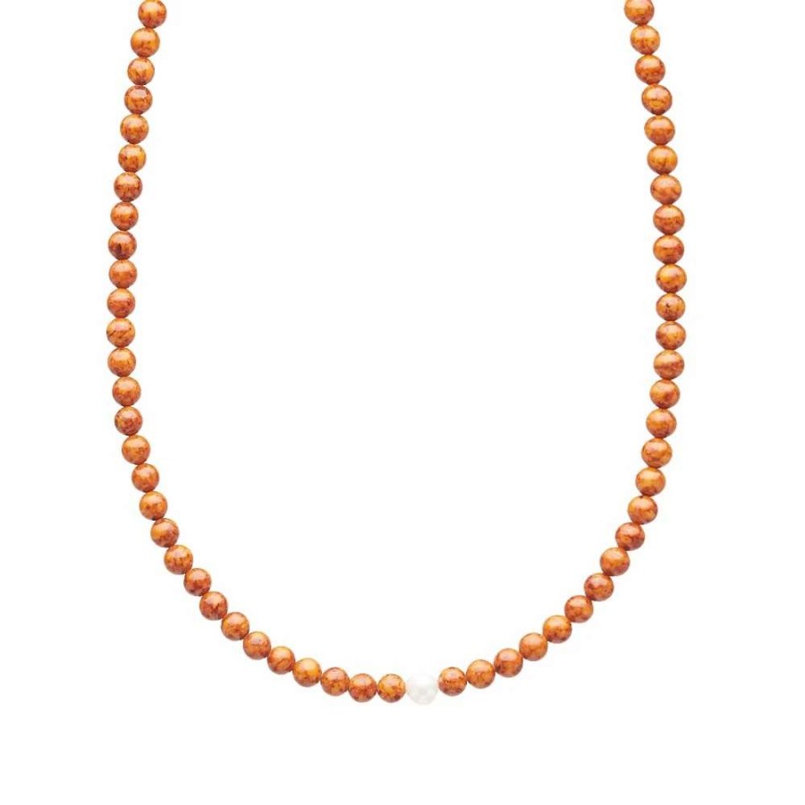 Accessories * | Timeless Pearly Single Beaded Necklace End. Exclusive