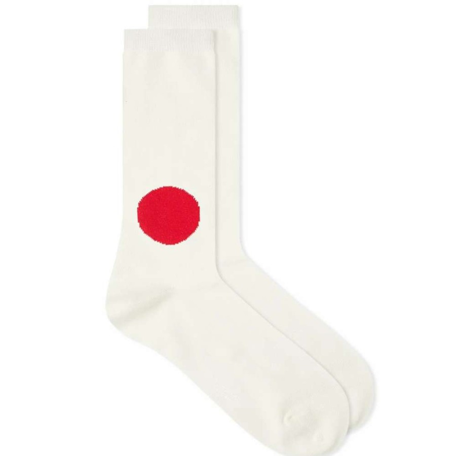 Accessories * | Blue Blue Japan Flag Sock