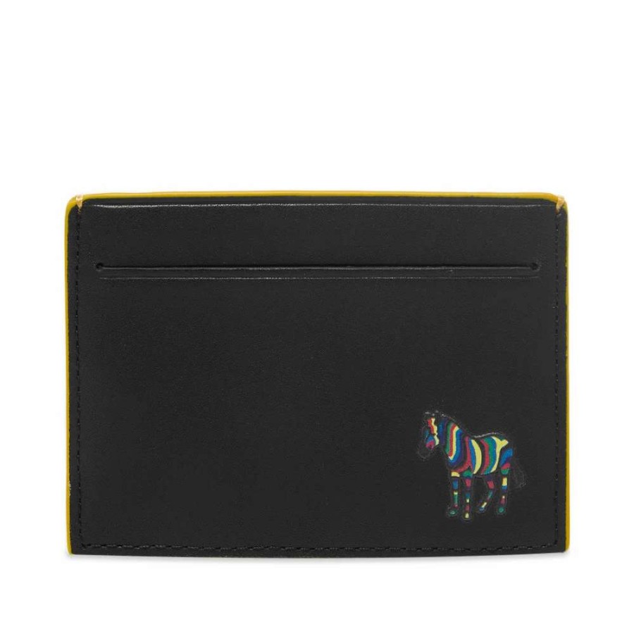 Accessories * | Paul Smith Zebra Leather Card Holder