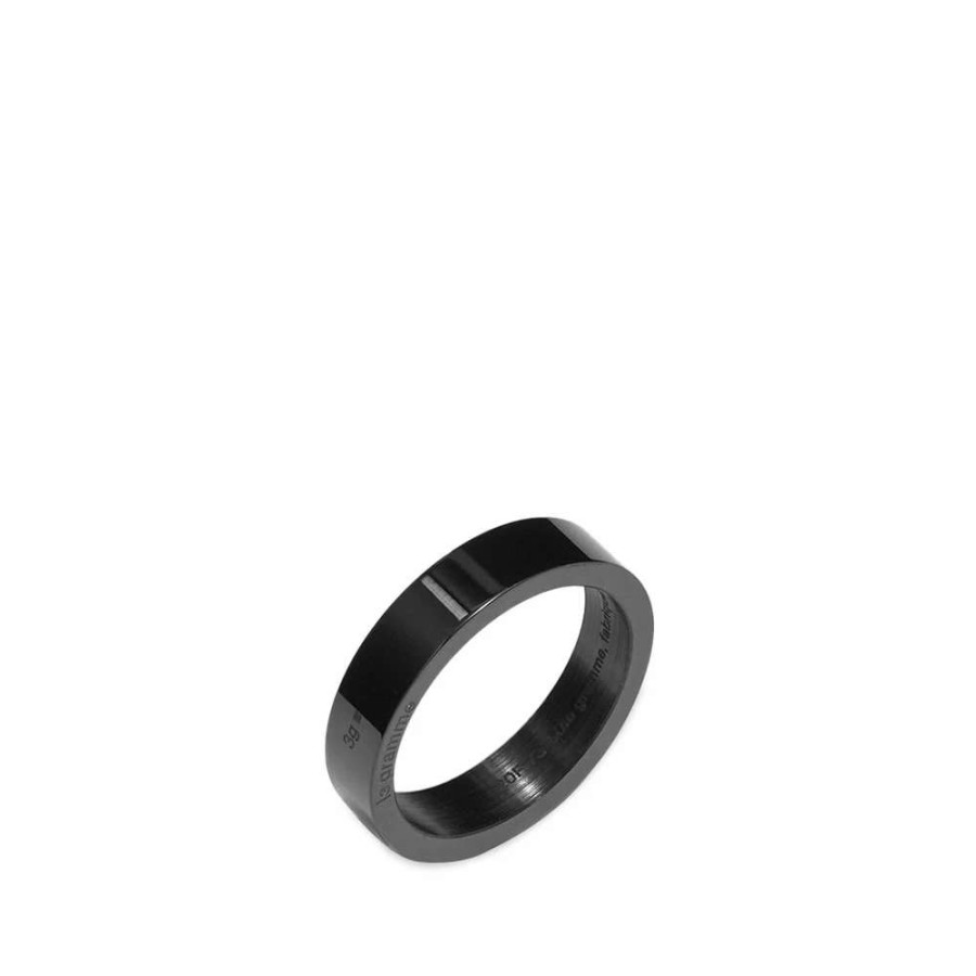 Accessories * | Le Gramme 3G Polished Ceramic Ring