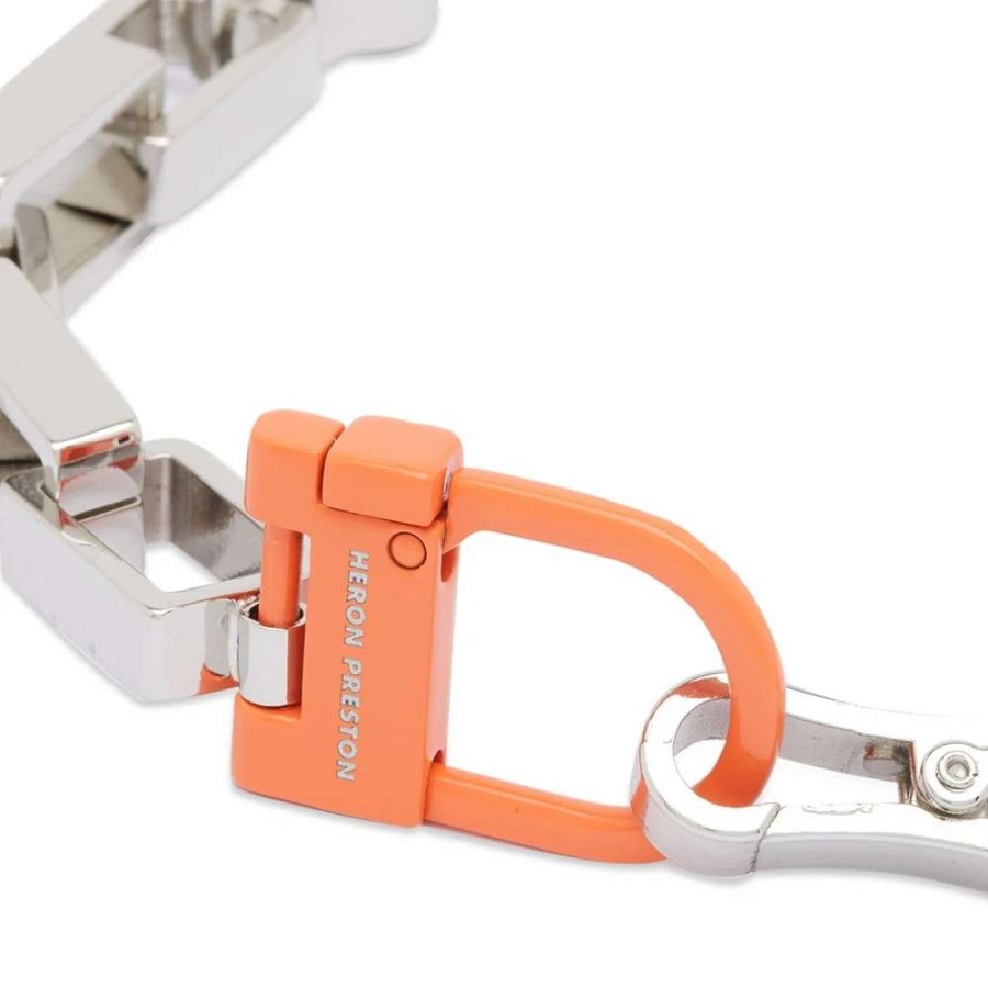 Accessories * | Heron Preston Multichain Square Necklace