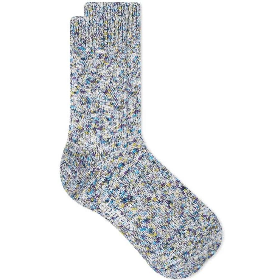 Accessories * | Druthers Tie Dye Yarn Crew Sock