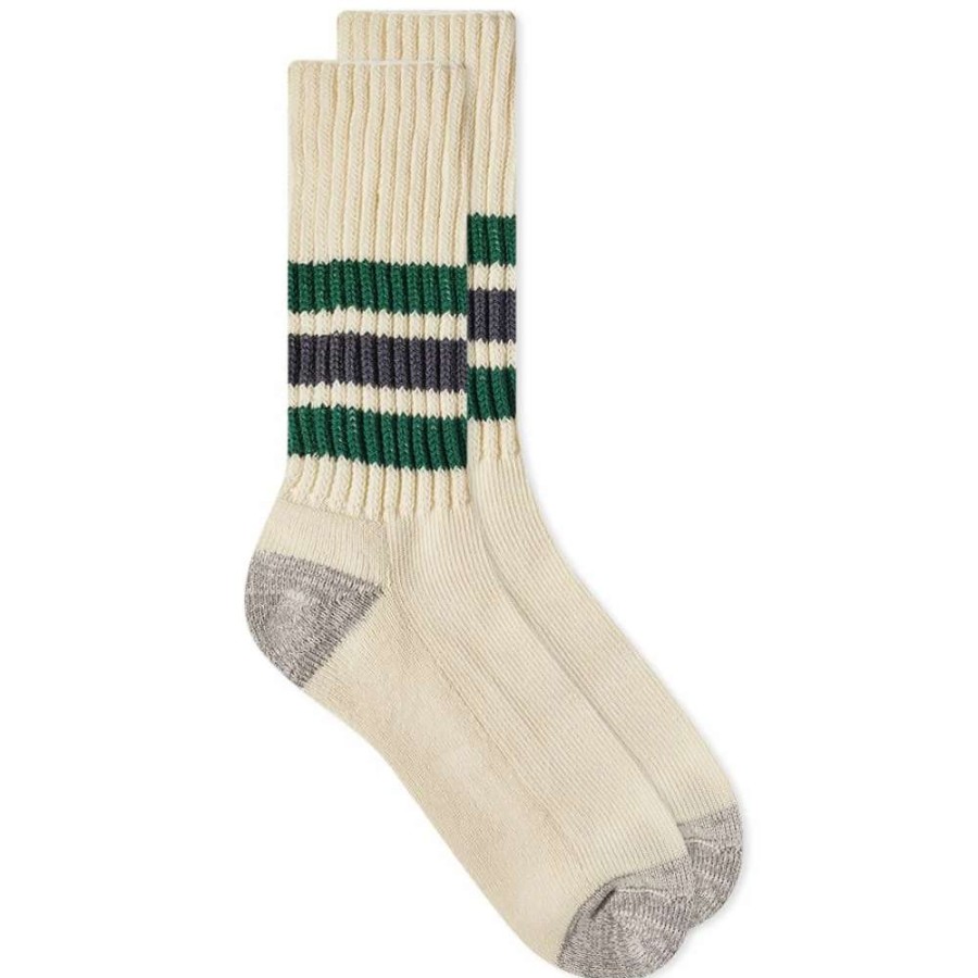 Accessories * | Rototo Coarse Ribbed Old School Crew Socks