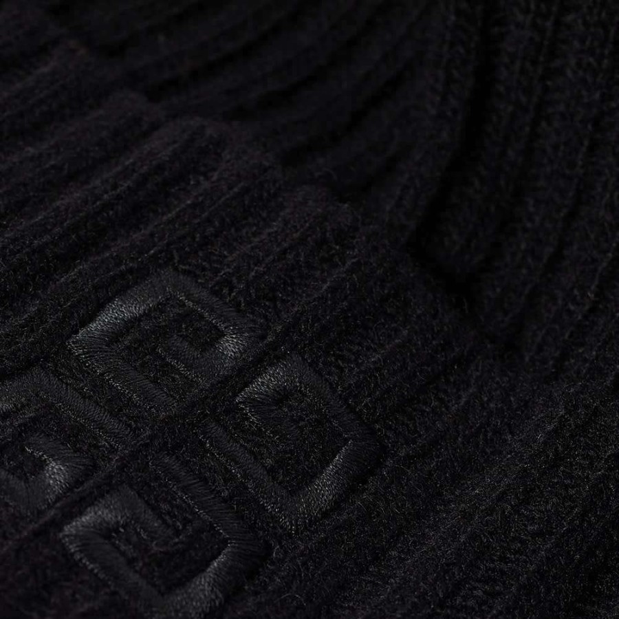 Accessories * | Givenchy Ribbed Logo Beanie