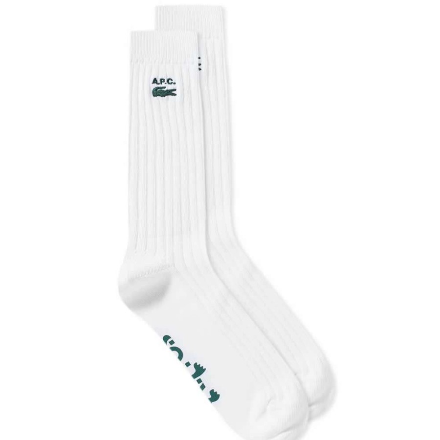 Accessories * | A.P.C. X Lacoste Socks