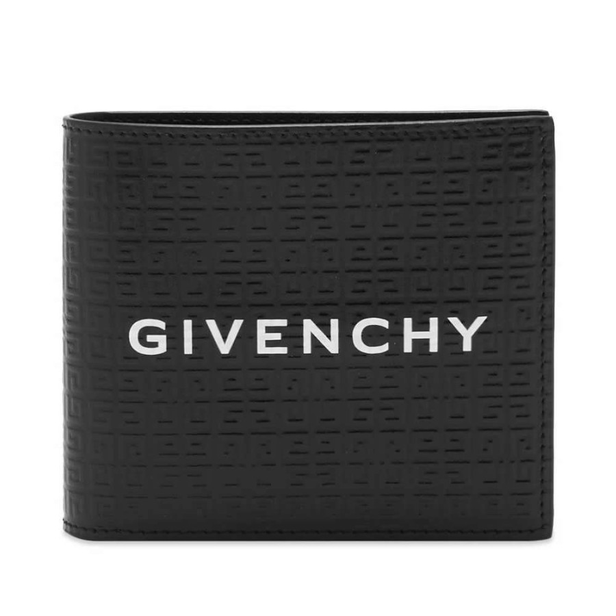 Accessories * | Givenchy Text Logo Billfold Wallet