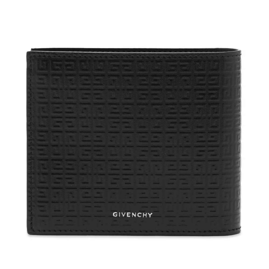 Accessories * | Givenchy Text Logo Billfold Wallet