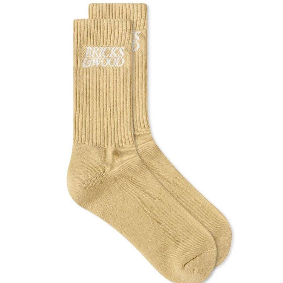 Accessories * | Bricks & Wood Logo Sock