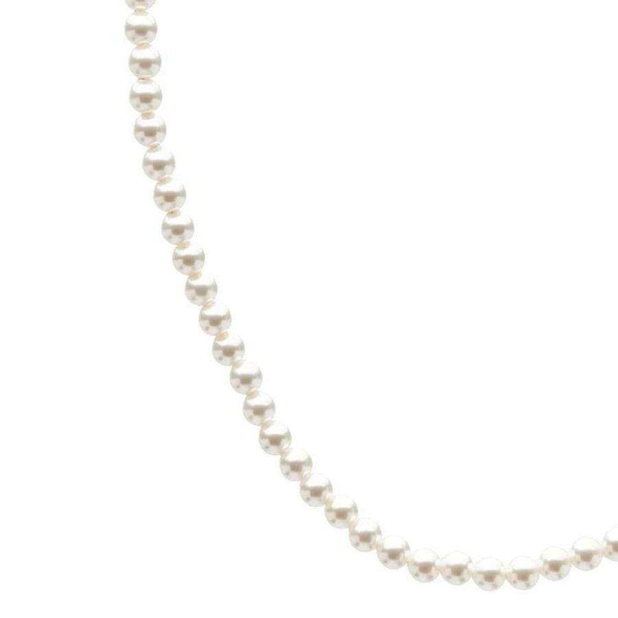 Accessories * | Saint Laurent Pearl Necklace