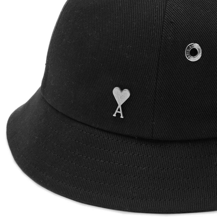 Accessories * | Ami Small A Heart Bucket Hat