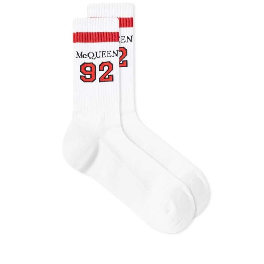 Accessories * | Alexander Mcqueen 92 Logo Socks