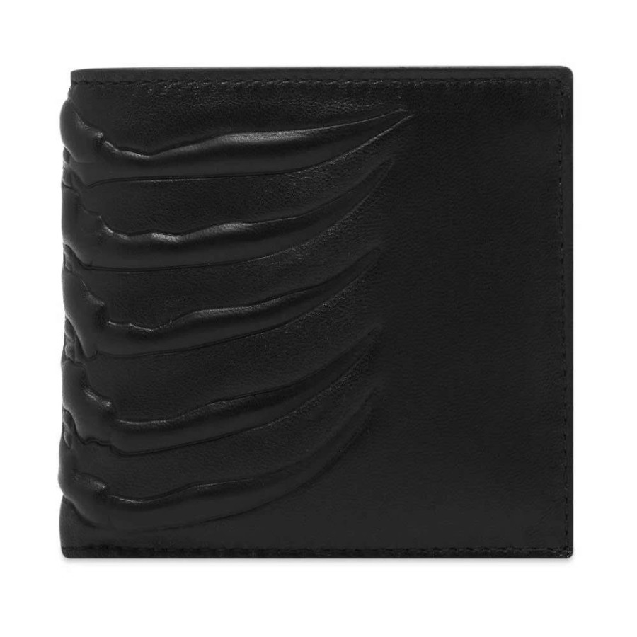 Accessories * | Alexander Mcqueen Rib Cage Wallet