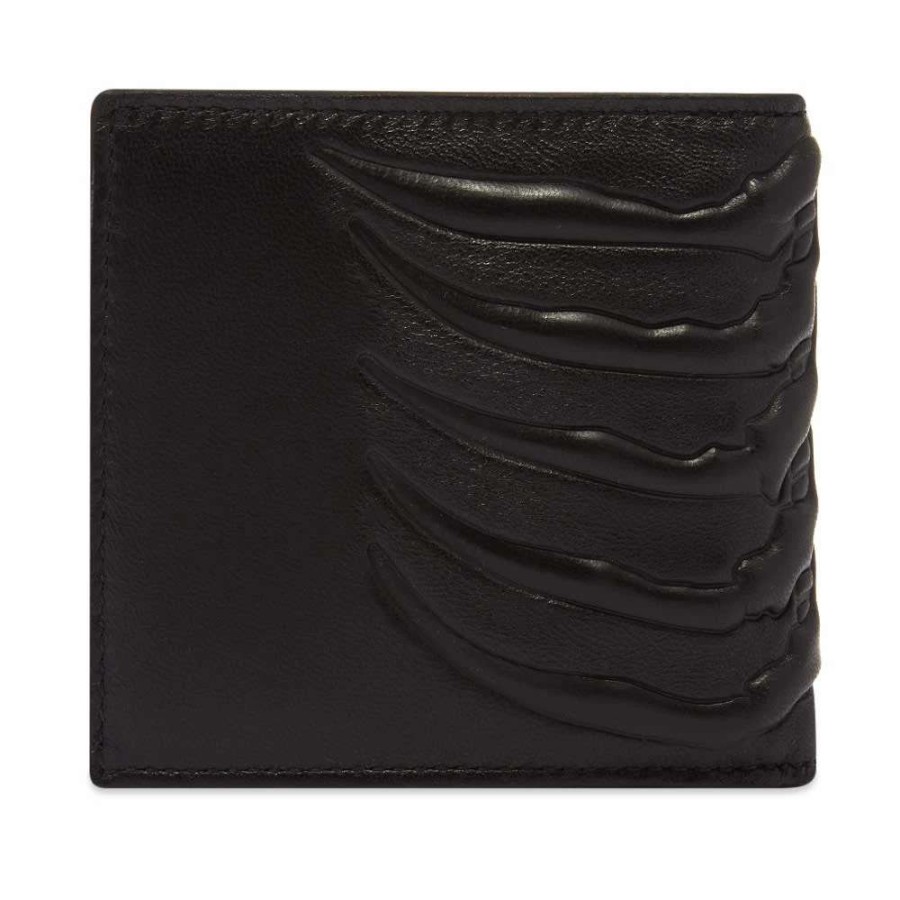 Accessories * | Alexander Mcqueen Rib Cage Wallet