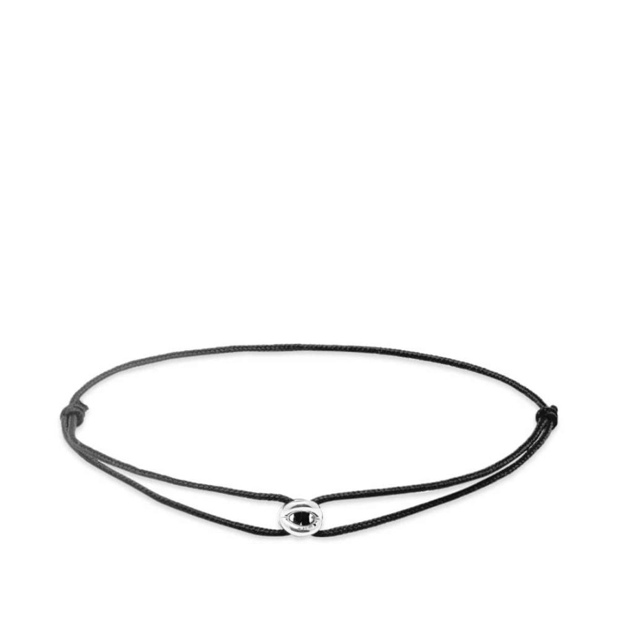 Accessories * | Le Gramme Maillon Polished Cord Bracelet