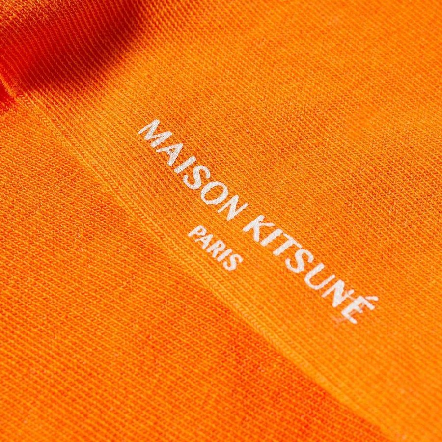 Accessories * | Maison Kitsune Fox Head Socks