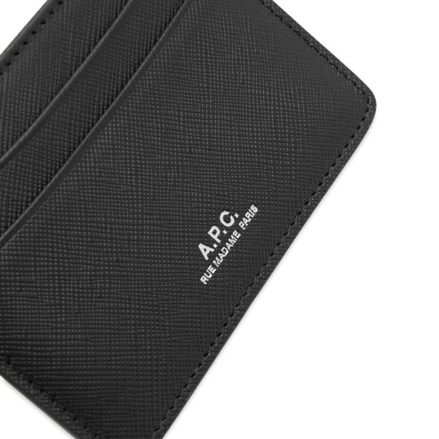 Accessories * | A.P.C. Andre Card Holder