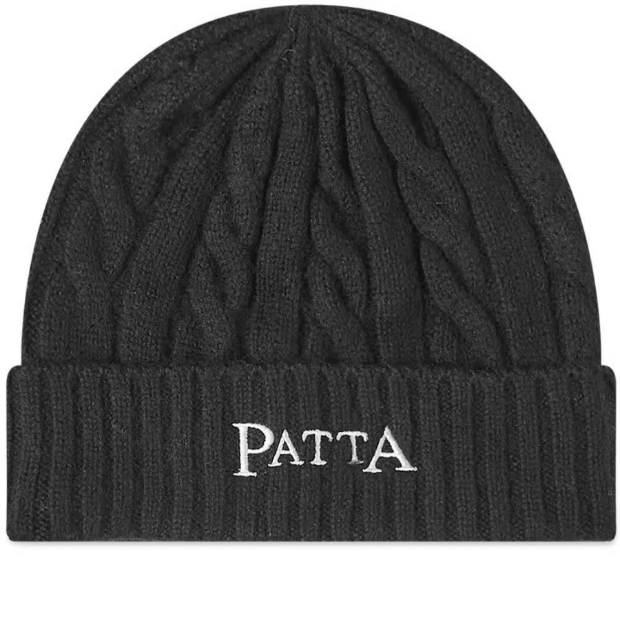 Accessories * | Patta Cable Knit Beanie