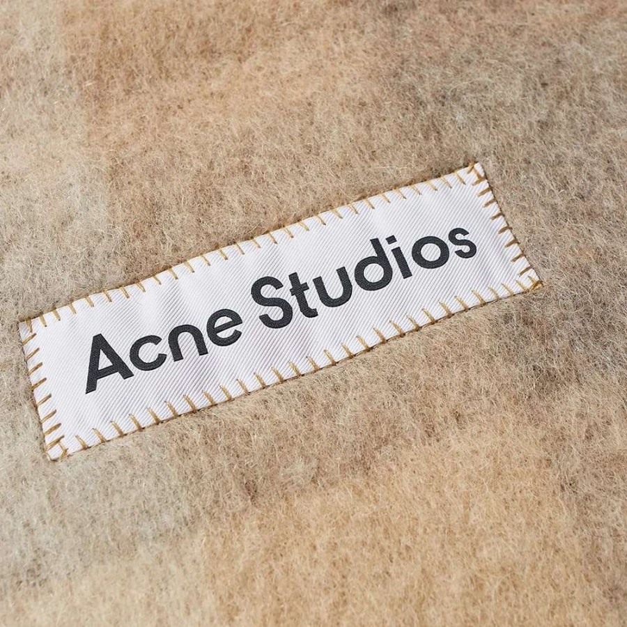 Accessories * | Acne Studios Vally Check Scarf