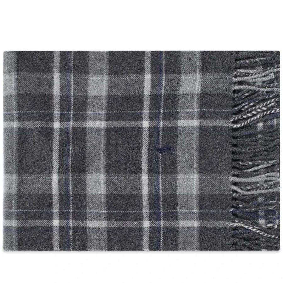 Accessories * | Polo Ralph Lauren Plaid Scarf