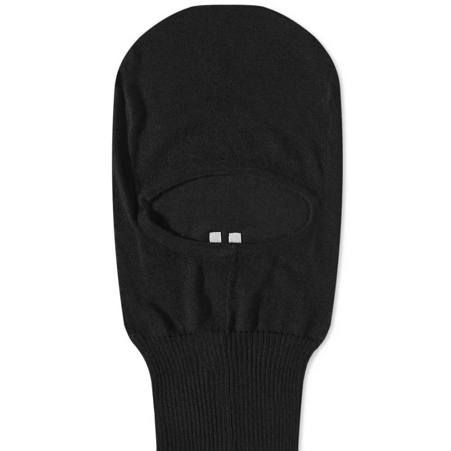 Accessories * | Rick Owens Knit Balaclava