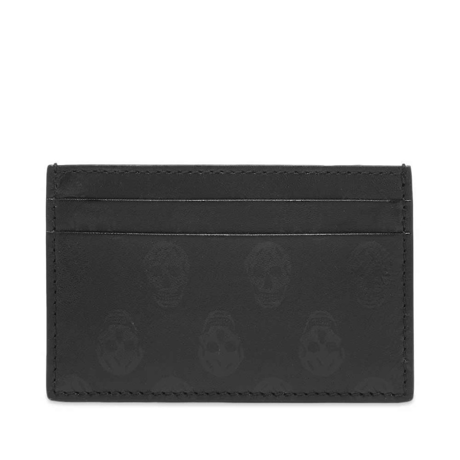 Accessories * | Alexander Mcqueen Printed Skull Card Holder