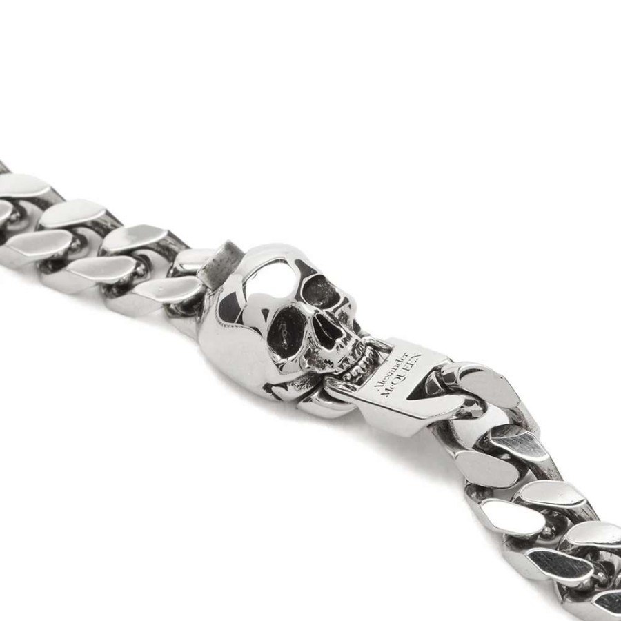 Accessories * | Alexander Mcqueen Skull Chain Necklace