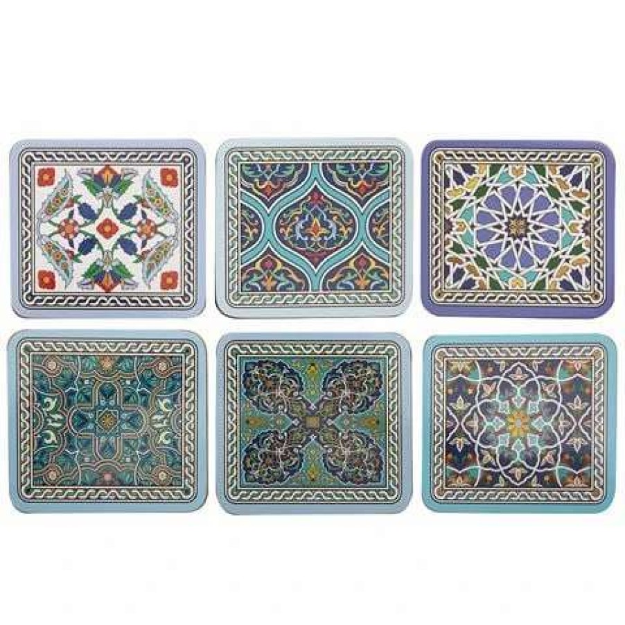 Table Accessories * | Cinnamon Dubai Coaster Set 6Pce