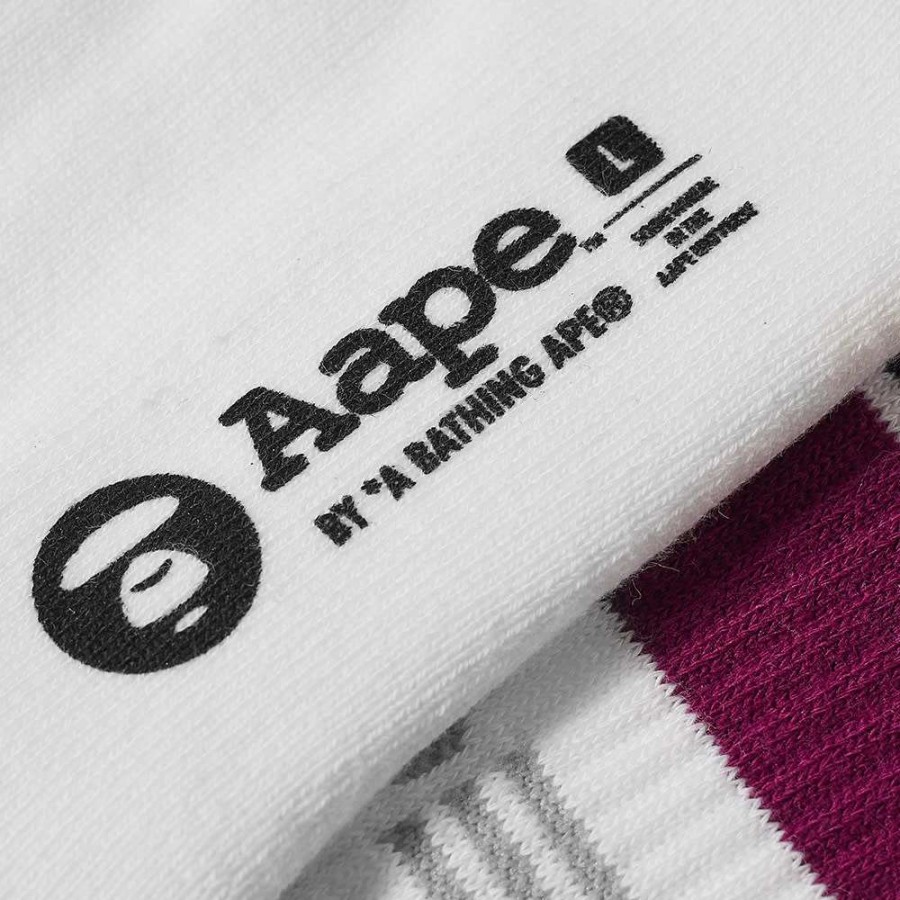 Accessories * | Aape By A Bathing Ape Aape Sport Sock