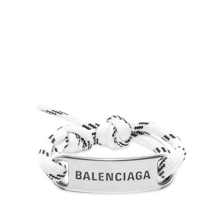 Accessories * | Balenciaga Plate Bracelet