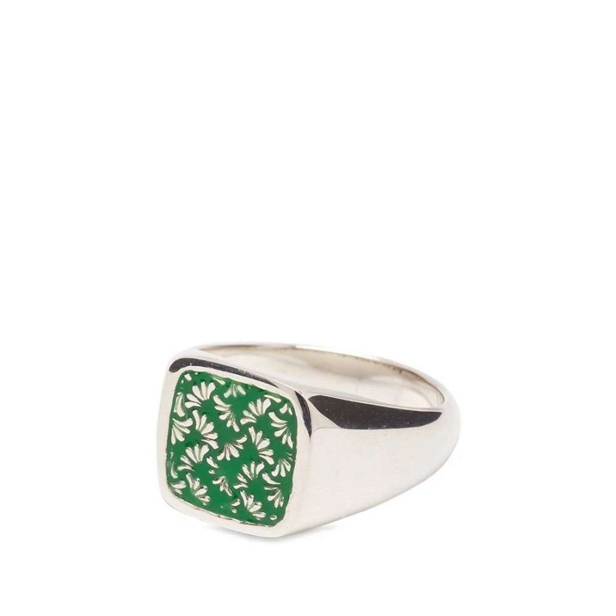 Accessories * | Maple Floral Signet Ring