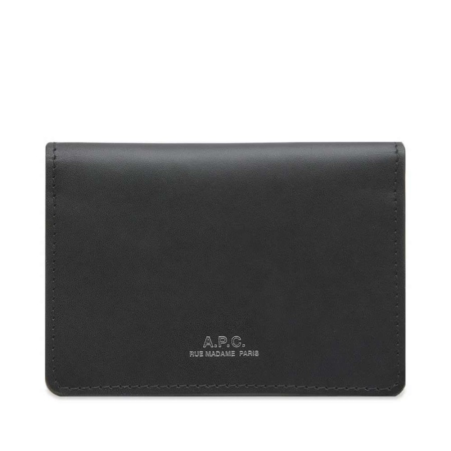 Accessories * | A.P.C. Stefan Horizon Card Holder