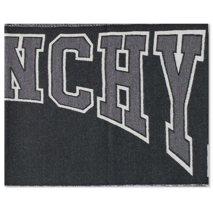 Accessories * | Givenchy College Logo Scarf