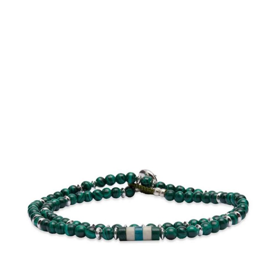 Accessories * | Mikia Double-Wrap Beaded Bracelet