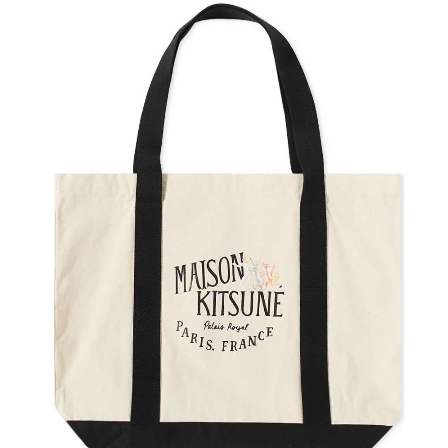 Accessories * | Maison Kitsune X Olympia Le Tan Palais Royal Classic Tote