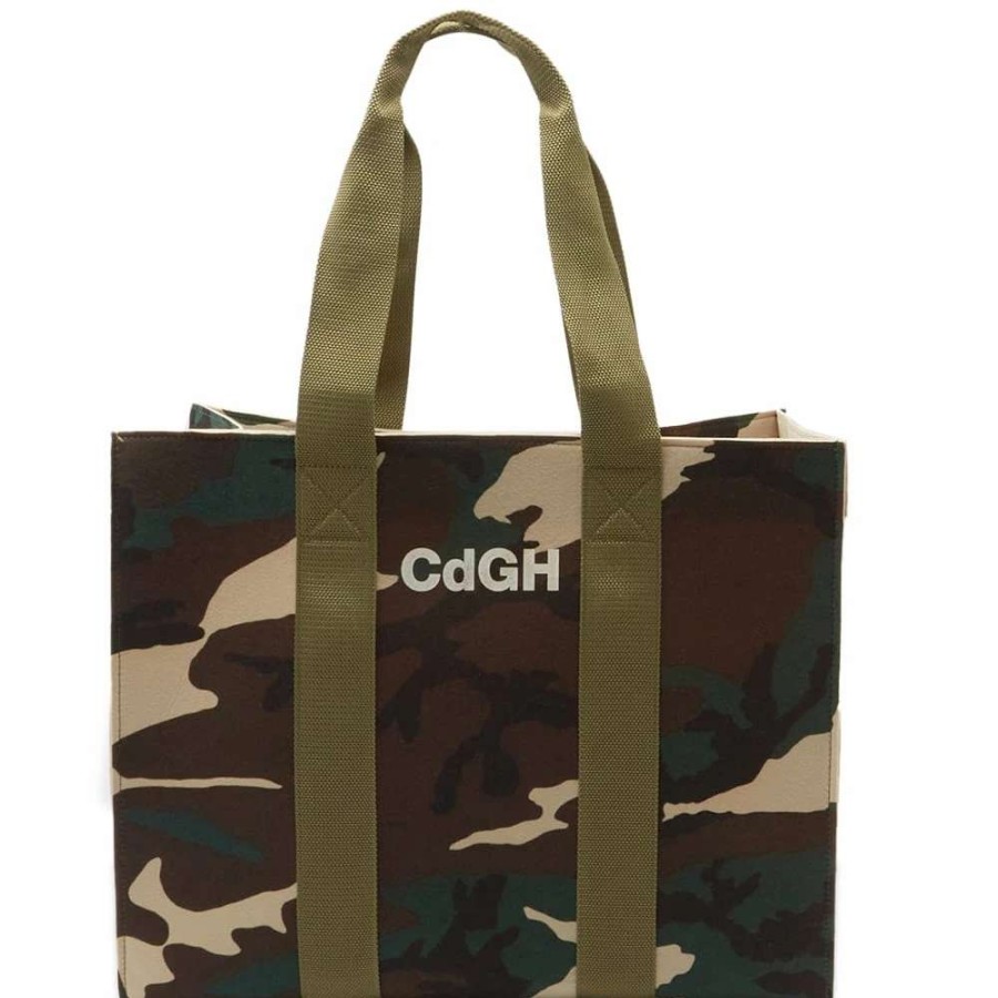 Accessories * | Comme Des Garcons Homme Felt Camo Print Tote