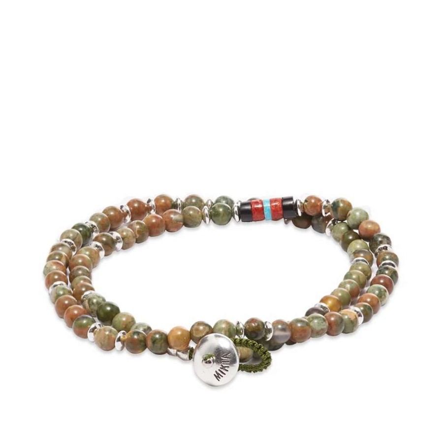 Accessories * | Mikia Stone Double-Wrap Bracelet