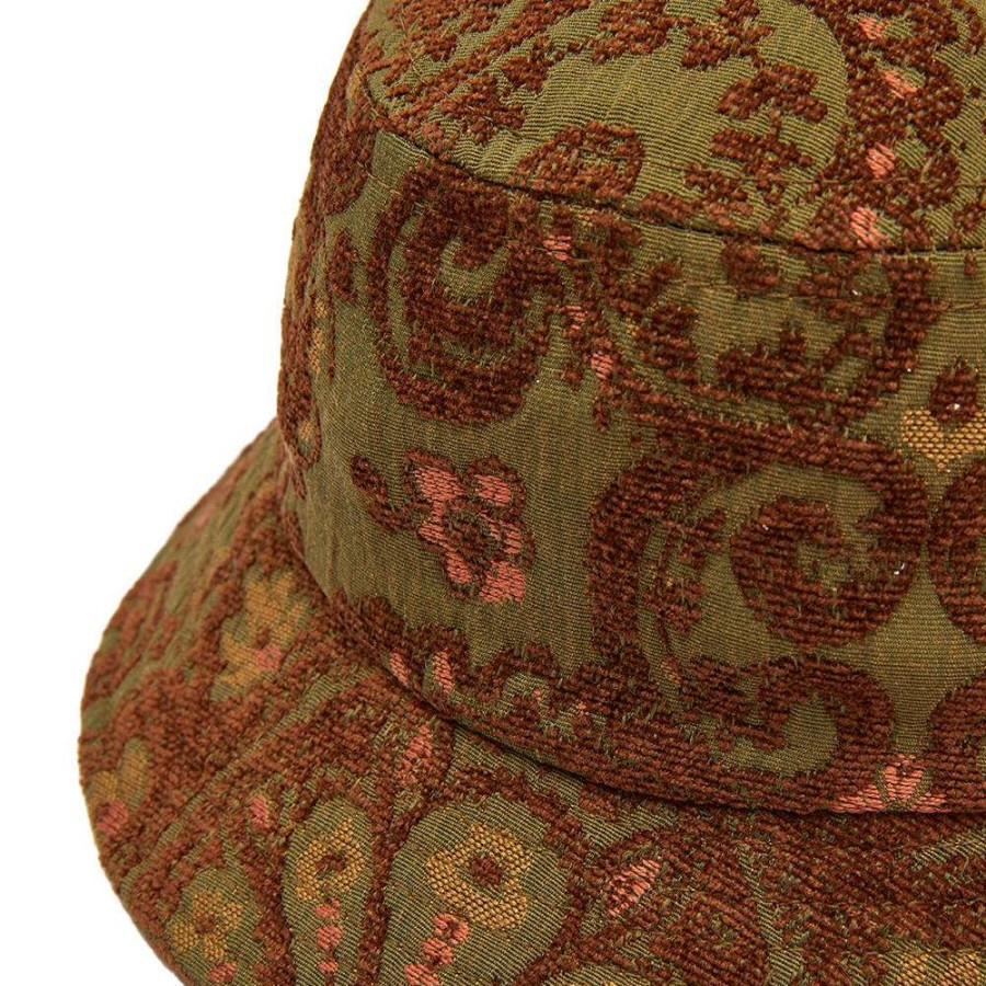 Accessories * | Bricks & Wood Damask Bucket Hat