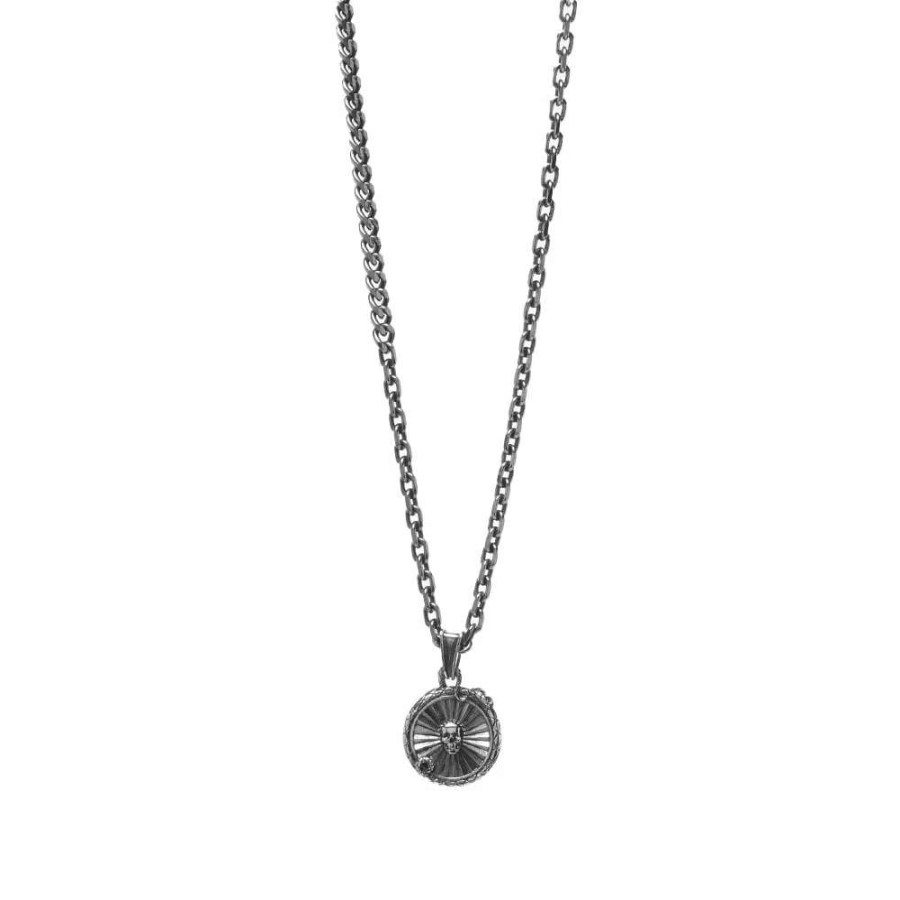 Accessories * | Alexander Mcqueen Snake Coin Necklace