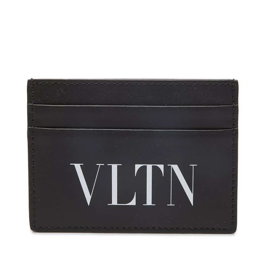 Accessories * | Valentino Vltn Logo Card Holder