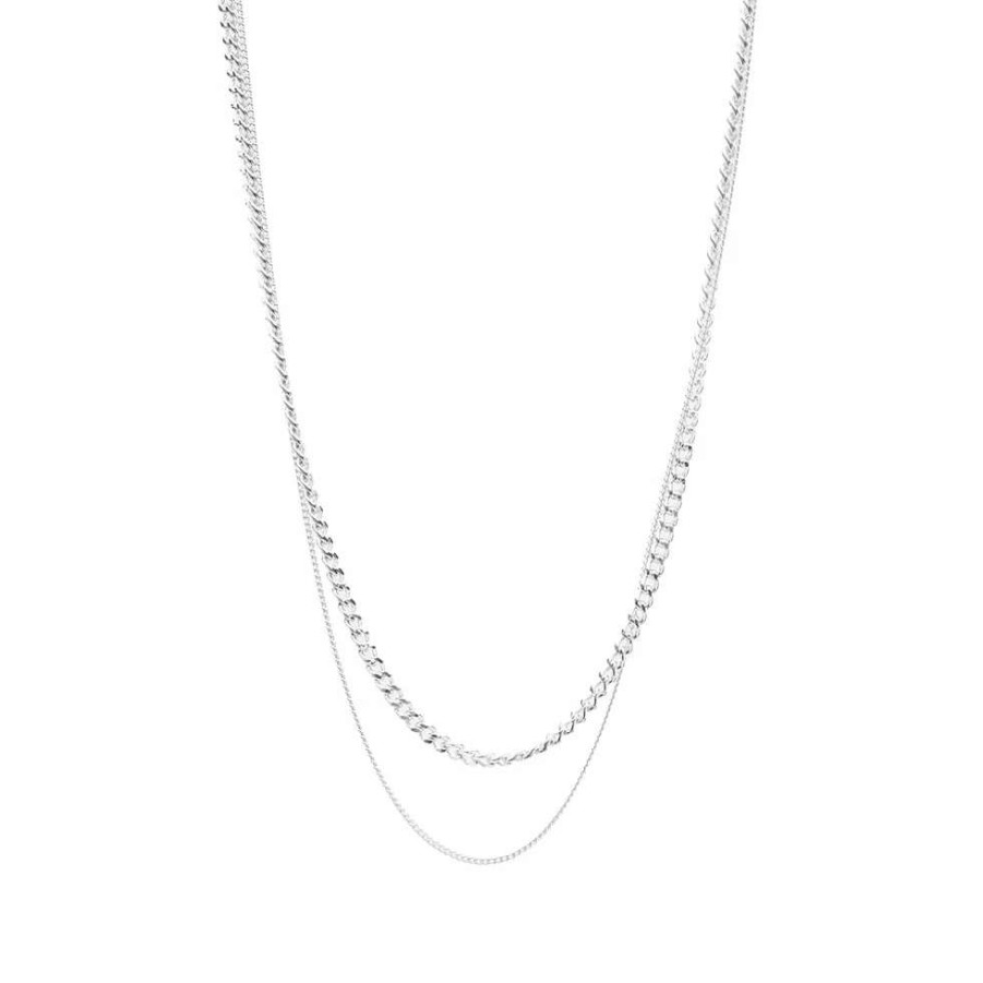 Accessories * | A.P.C. Minimal Necklace