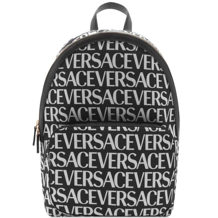 Accessories * | Versace Repeat Logo Backpack