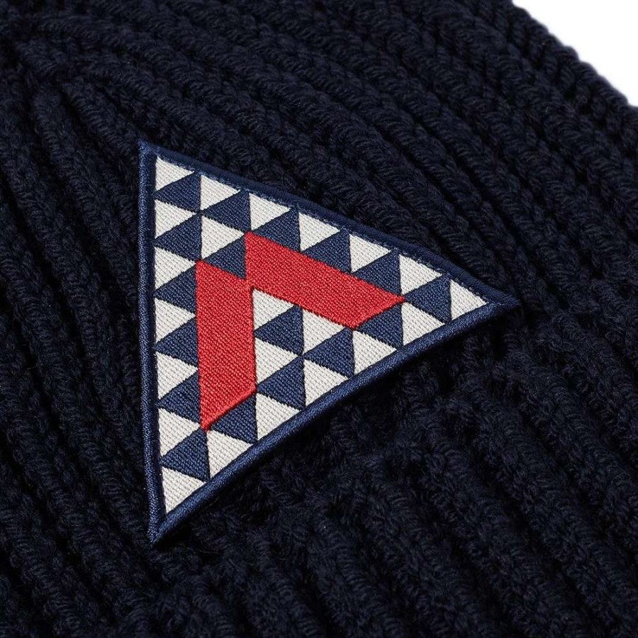 Accessories * | Moncler Geometric Pattern Beanie