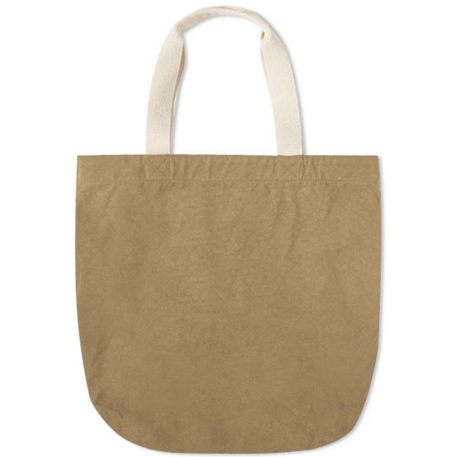 Accessories * | Save Khaki Canvas Tote Bag