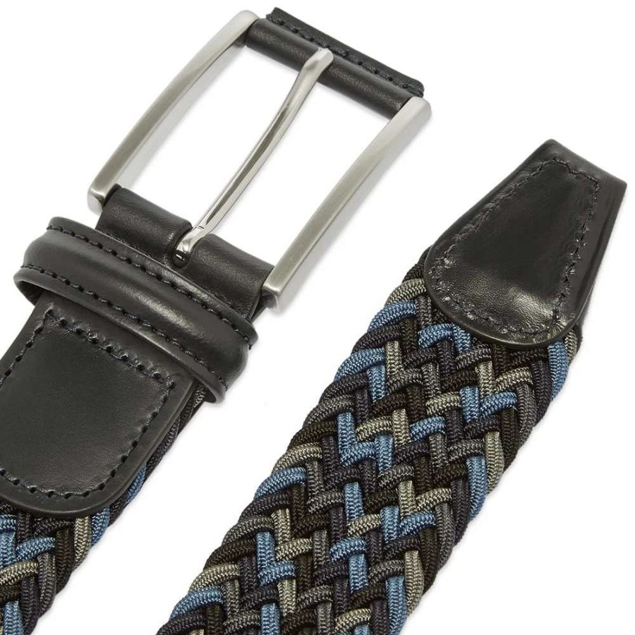 Accessories * | Andersons Anderson'S Woven Textile Belt