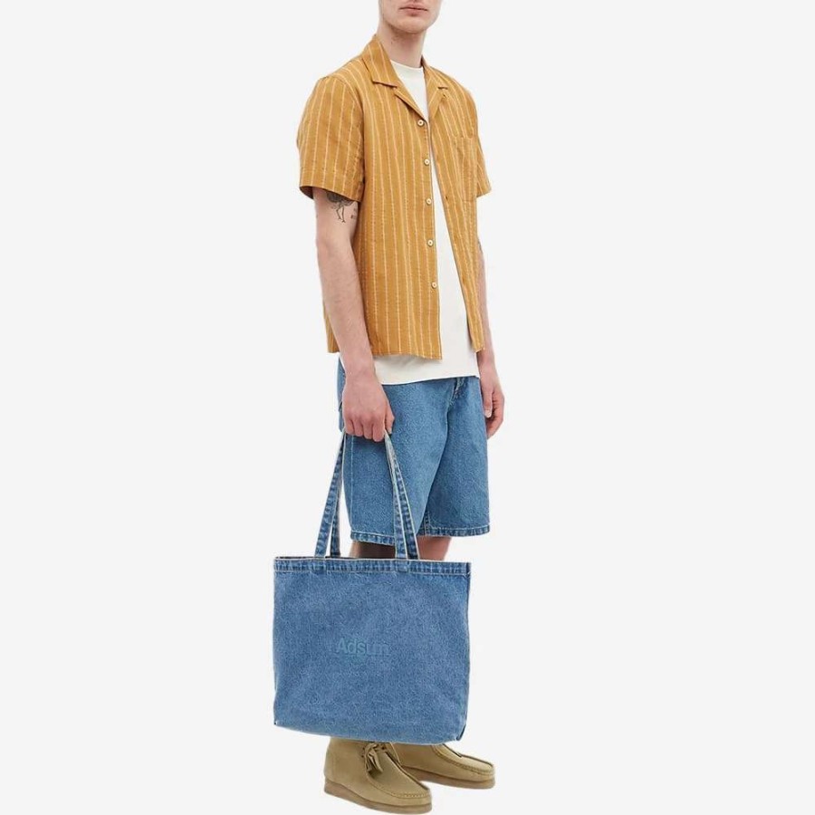 Accessories * | Adsum Denim Core Tote Bag