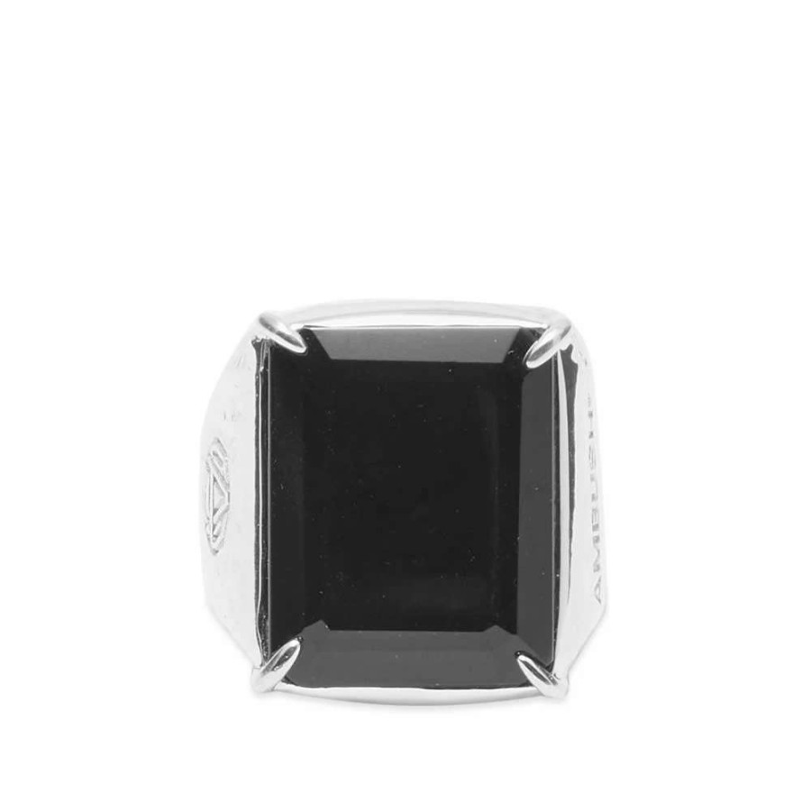 Accessories * | Ambush Square Cut Stone Ring