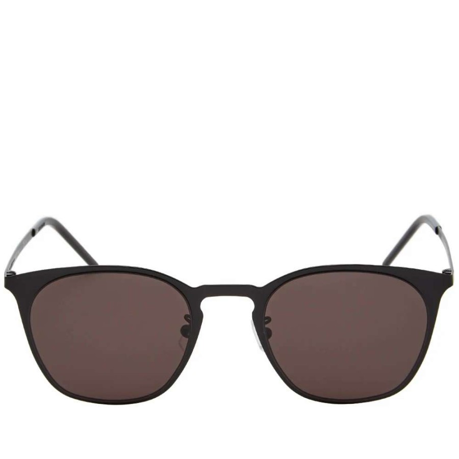 Accessories * | Saint Laurent Sunglasses Saint Laurent Sl 28 Slim Metal Sunglasses