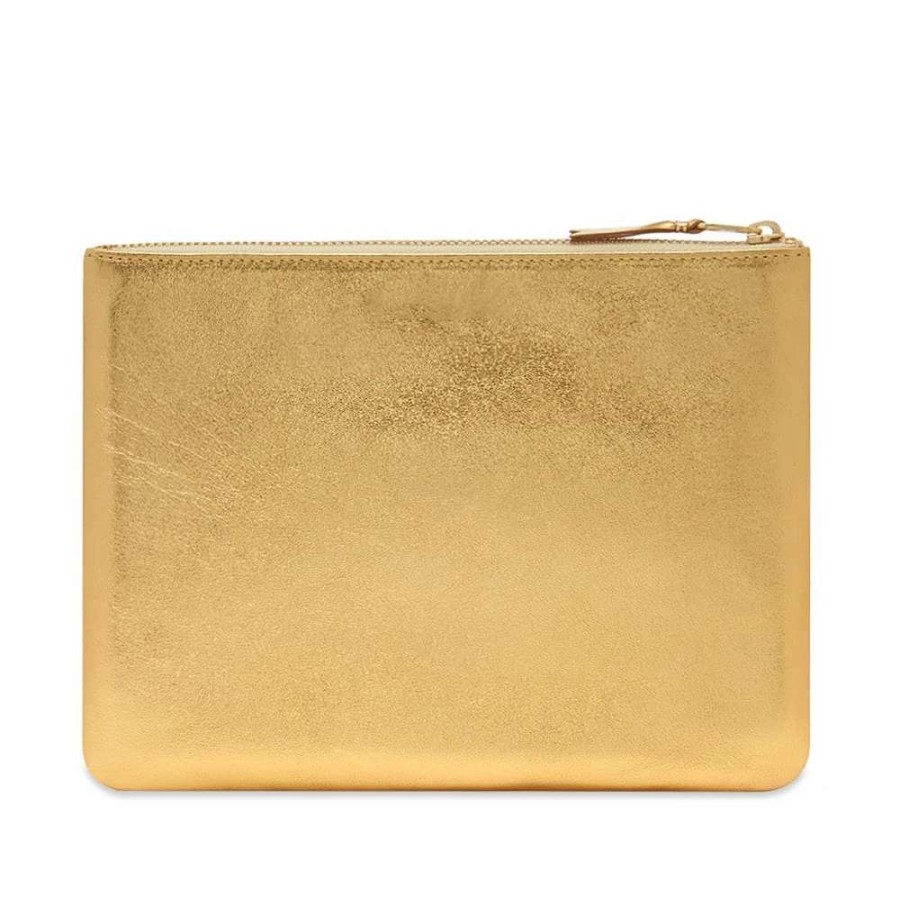 Accessories * | Comme Des Garcons Wallet Comme Des Garcons Sa5100G Gold Wallet