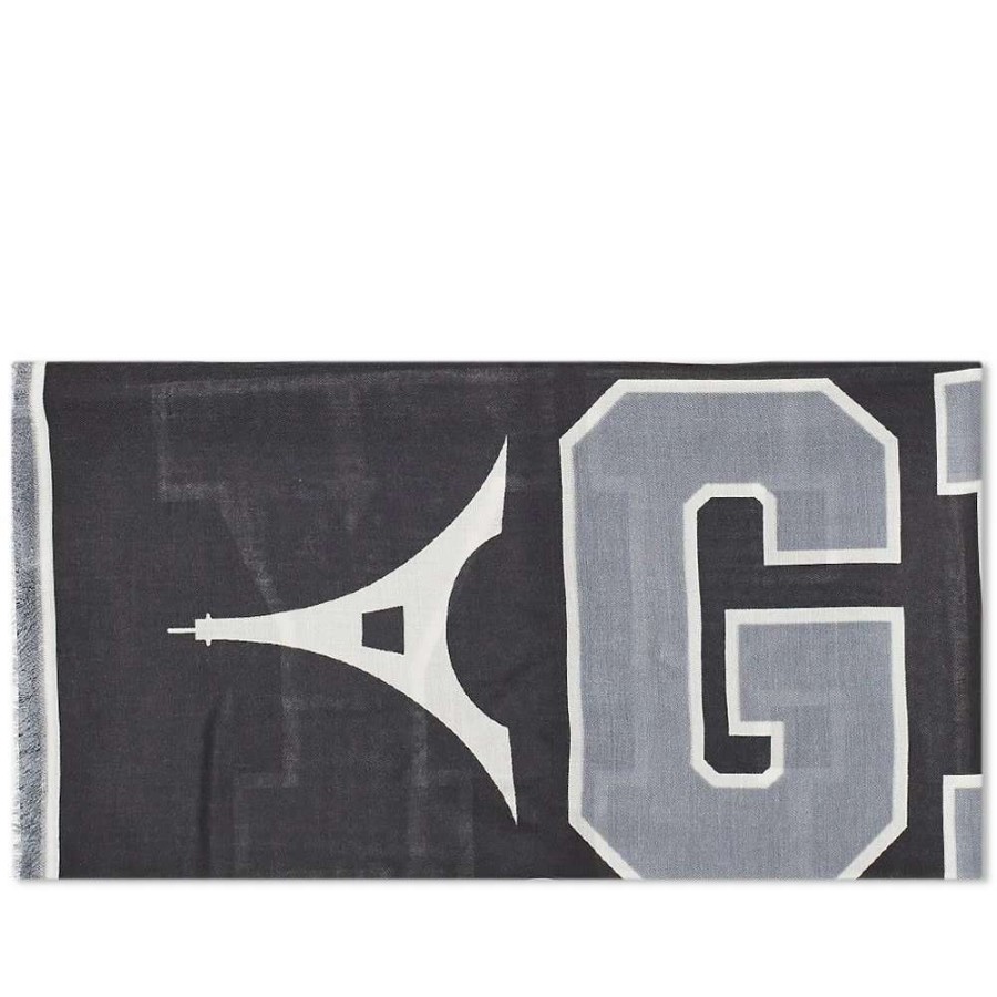 Accessories * | Givenchy College Logo Scarf